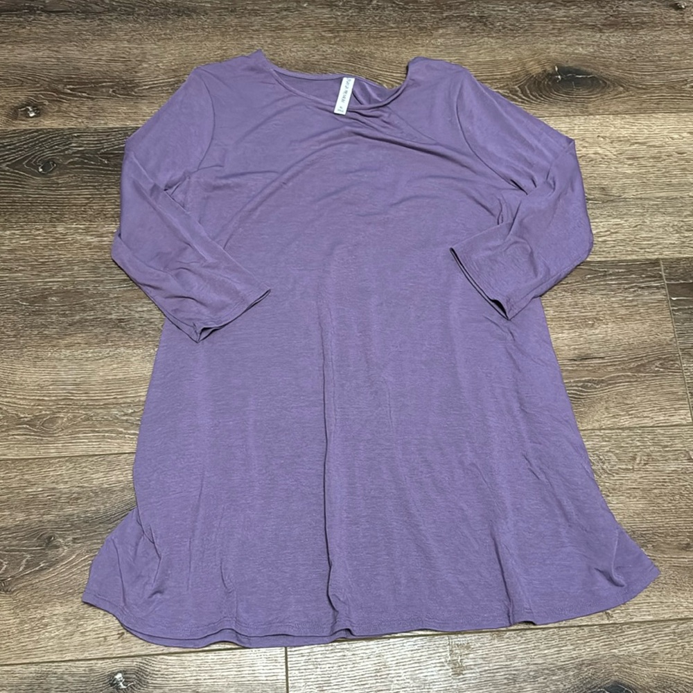 Zenana purple top‎ xl
